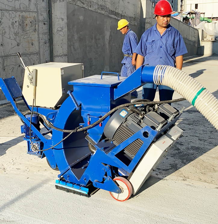 Durable Single/Double Hooks Shot Blaster | Reliable Hook Type Blasting Machine for Tough Jobs