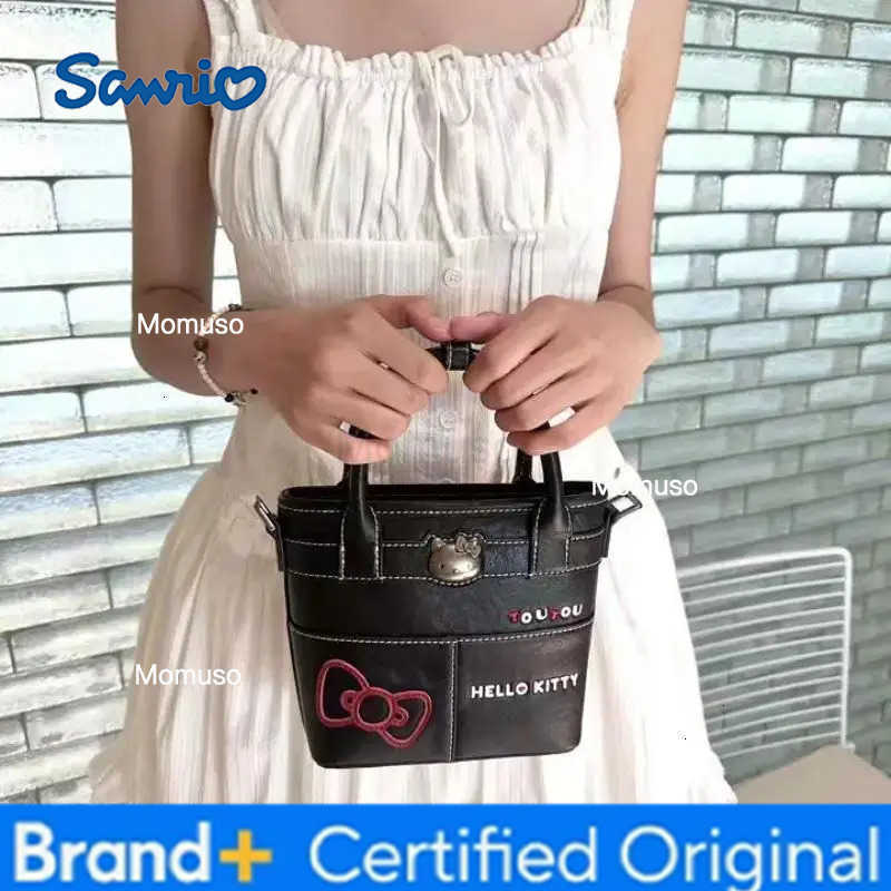 Sanrio Hello Kitty Handbag Shoulder Bag Hot Selling Item New Product Kawaii Cartoon High-Capacity Outdoors Adult Student Cute H251230