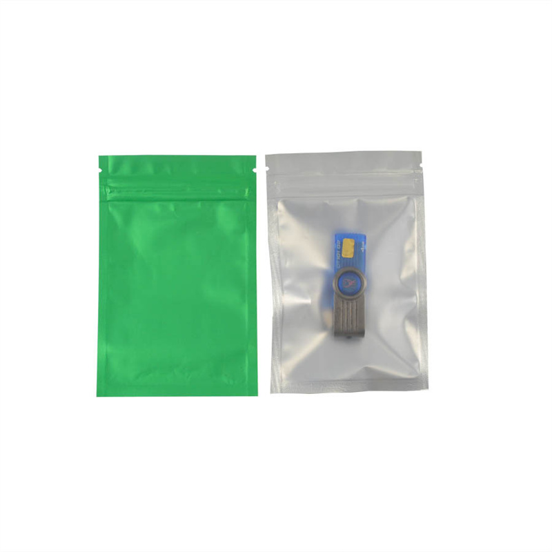 200 PCS Packaging Pouch Aluminum Foil bags Translucent Holographic Sealed Bag Zip Lock Bag for Coffee Tea Nuts Candy Powder Dried Fruits Storage Pouch