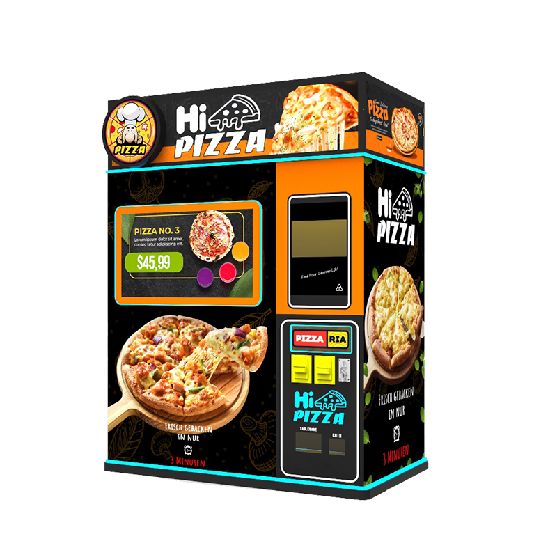 Automatic Pizza Maker with Heating System | Fast Vending Machine for Hot Food