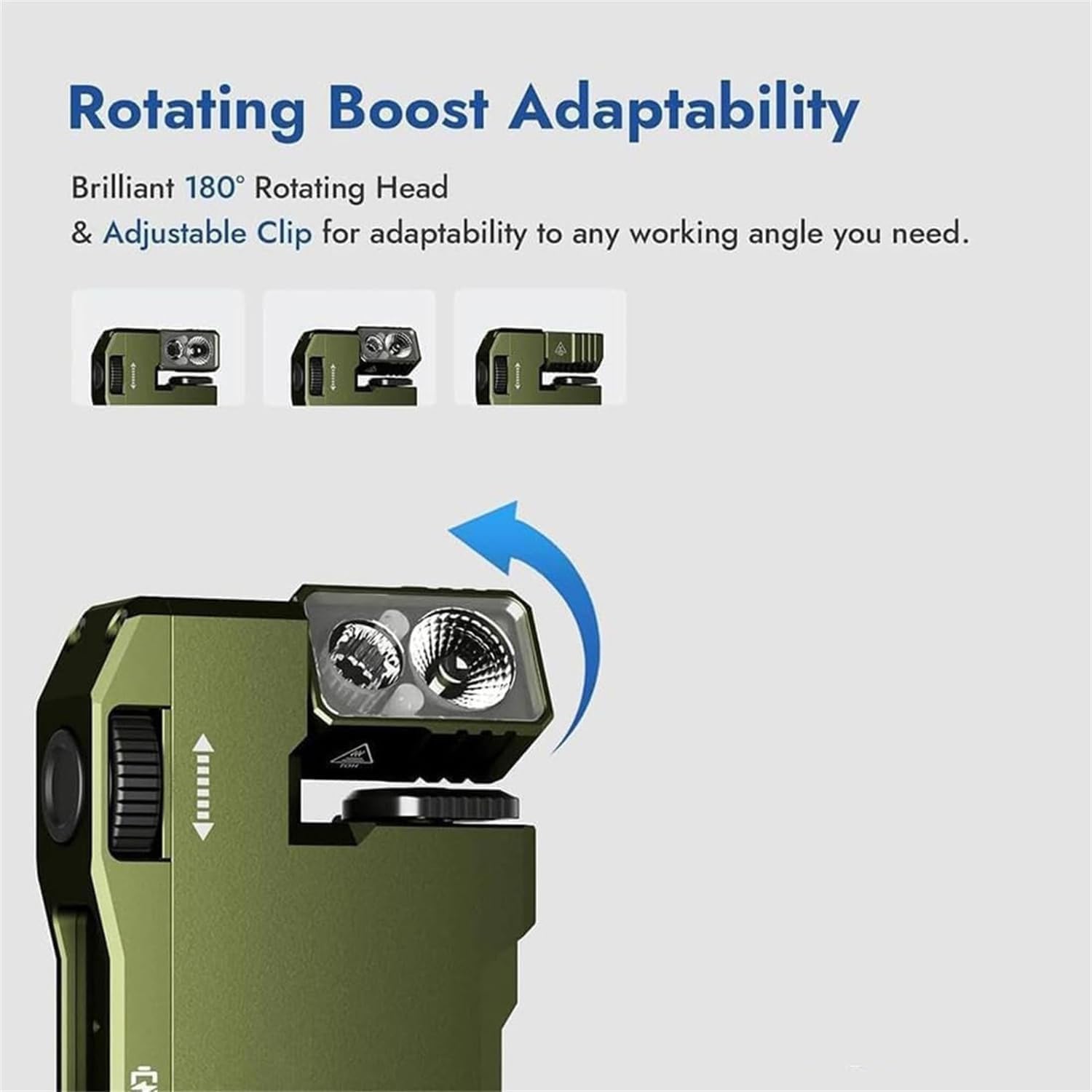 G5 Rechargeable EDC Flashlight Powerful RGB Flashights 400 Lumens Portable Flat Mini FlashlightsIP68 Waterproof Multi-Mode Magnetic Small Keychain Fla