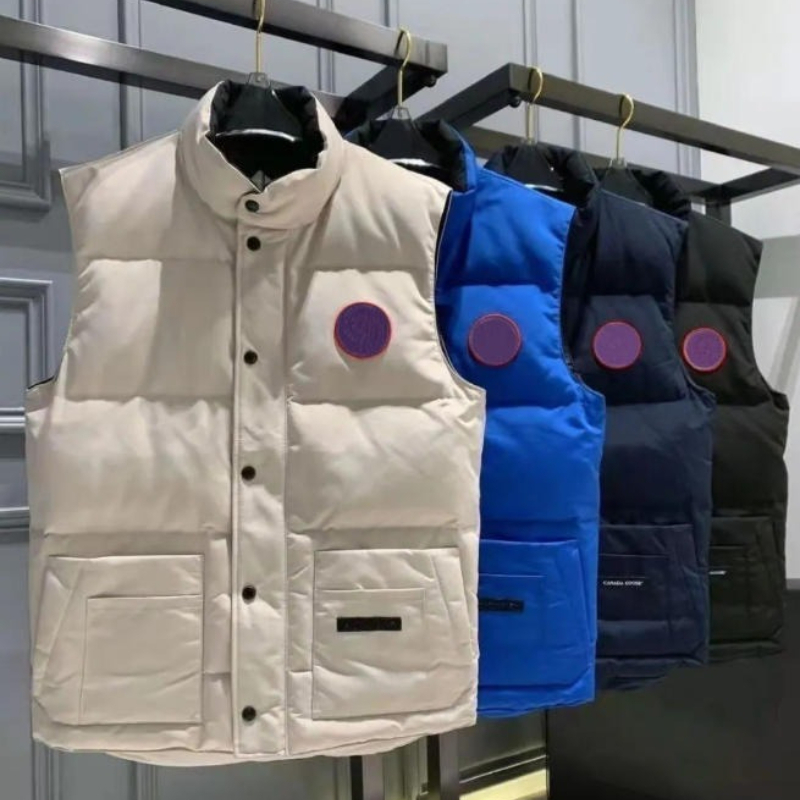 Mens Vests Mens Jackets Desinger Gilet Puffer Jacket Femme Gilet Parka Zipper Button Letter Embroidery Outerwear Canadian Coats Puffer vests vest winter jacket