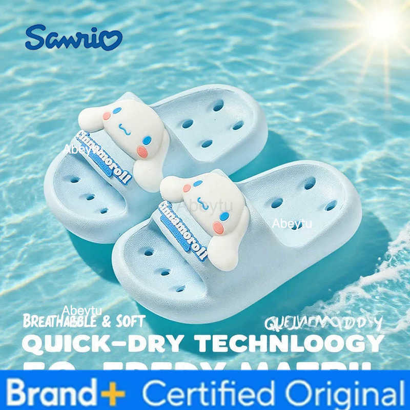 Sanrio New childrens slippers cartoon cute soft sole slippers indoor non-slip slippers for girls H2512301