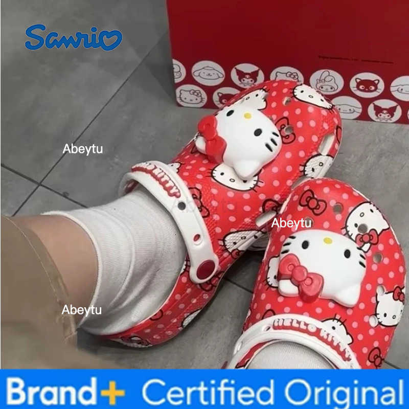 Sanrio Hello Kitty Pochacco Melody Cartoon Slippers For Kids - Non-Slip Soft Soled Wrap Toe Summer Sandals ChildrenS Birthday Gift H251230