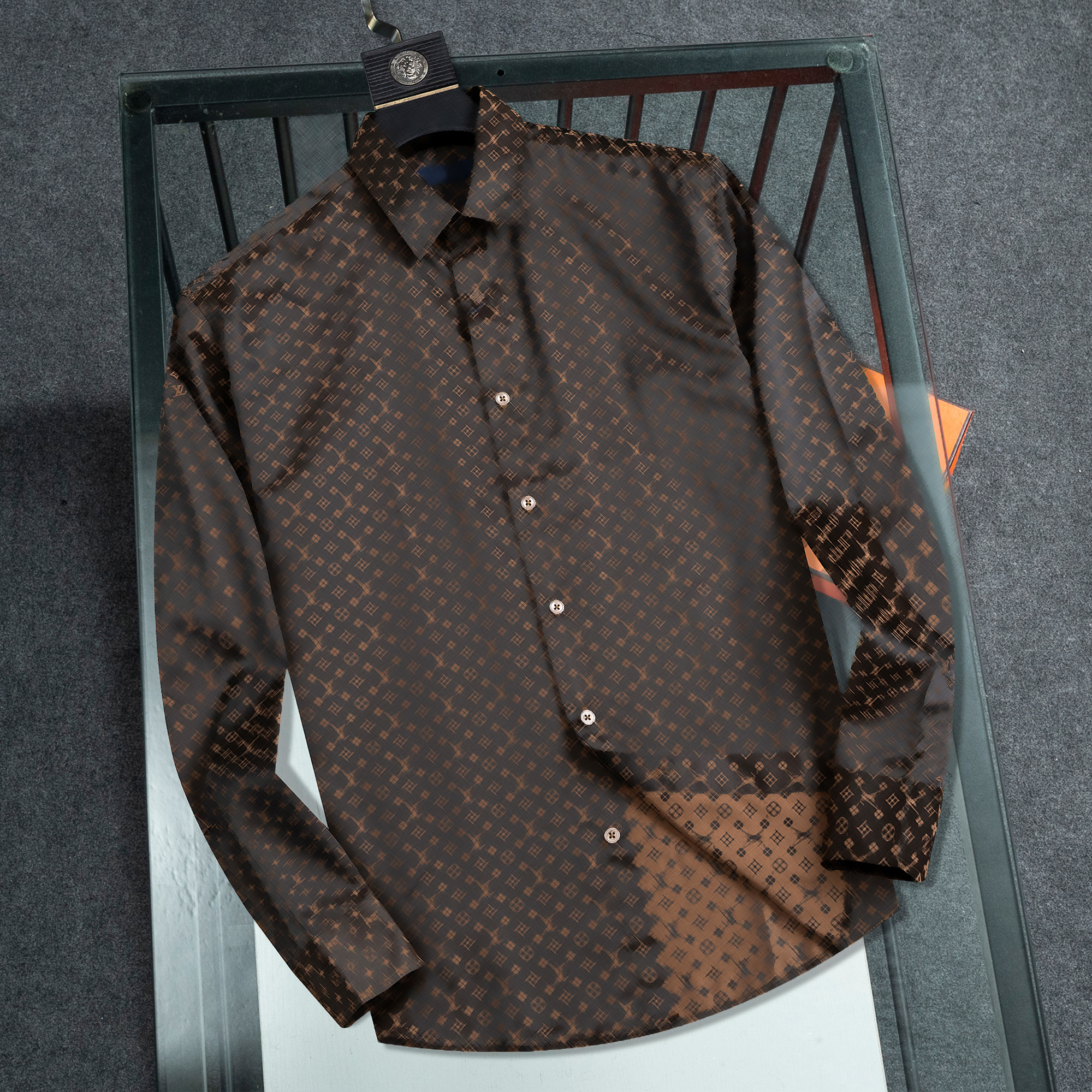 Mens Shirts Designer Button Up Shirt Formal Business Slimming Dress Shirts Breathable Fashion shirt Asian size M-3XL WWQ3