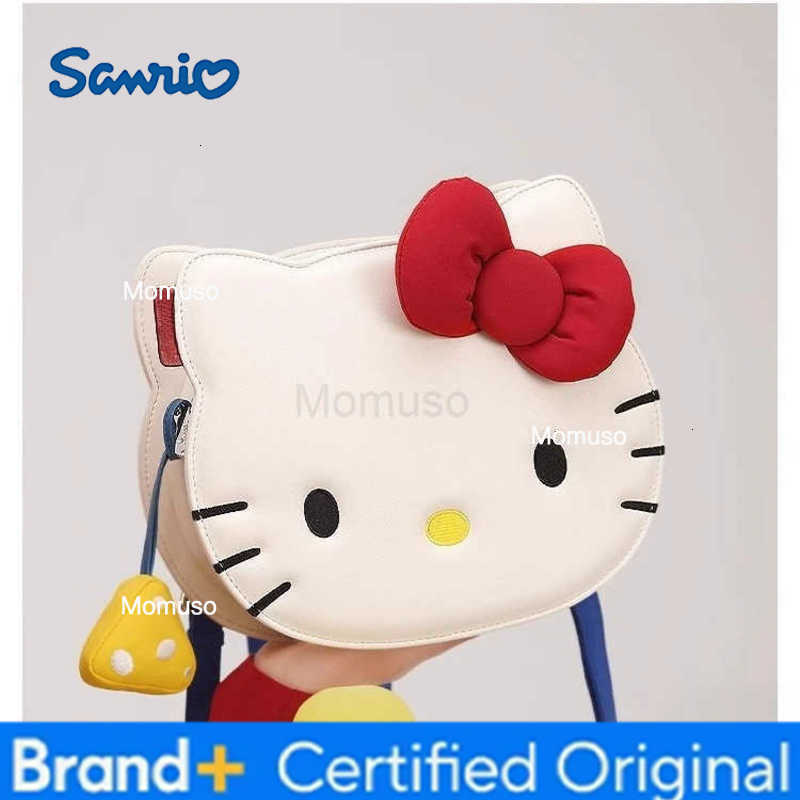 Sanrio Periphery Hello Kitty Anime Backpack Cute KT Fashion Large Capacity Backpack Can Give Girls and Classmates Gifts H251230