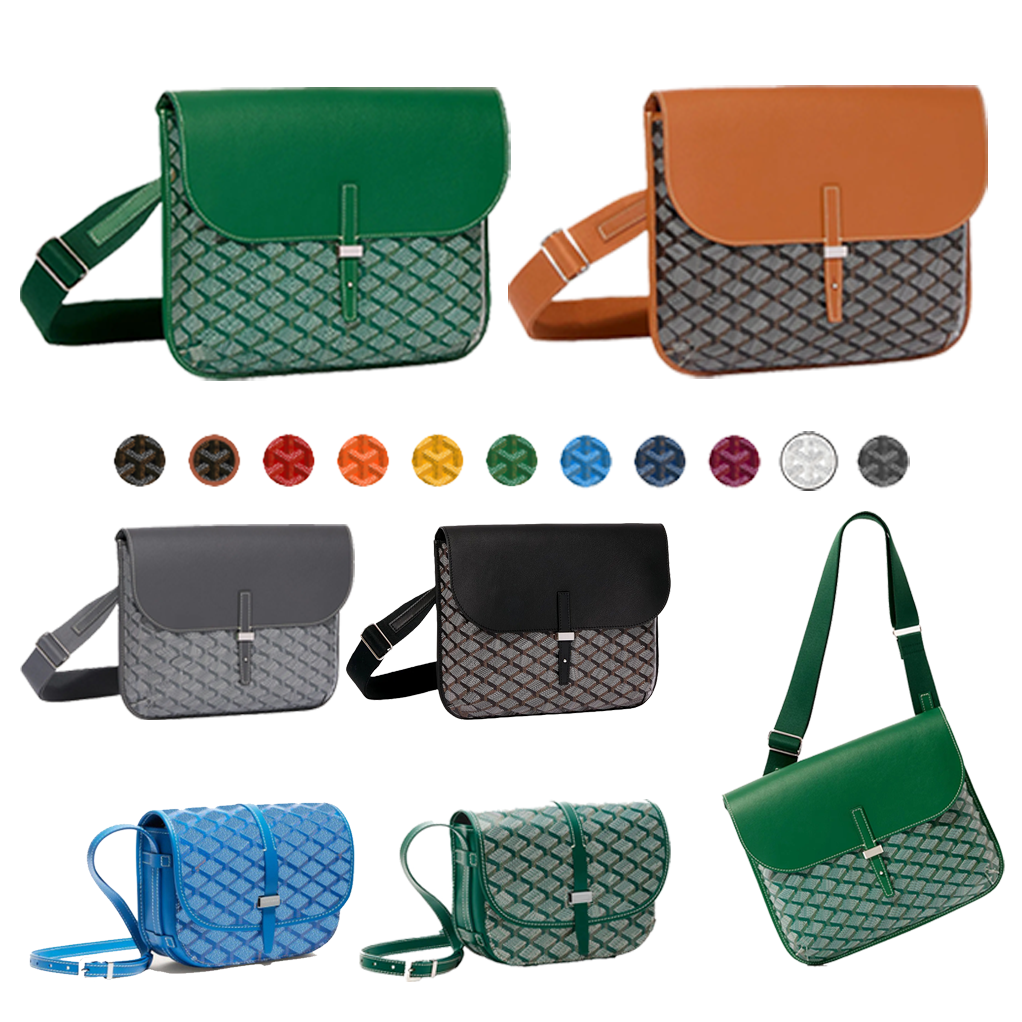 Designer bags Luxury bag Coursier messenger bag Womens mens handbags crossbody Linen Shoulder Bag leather BELVEDERE saddle bag fashion CAPETIEN Medium Postman Bag