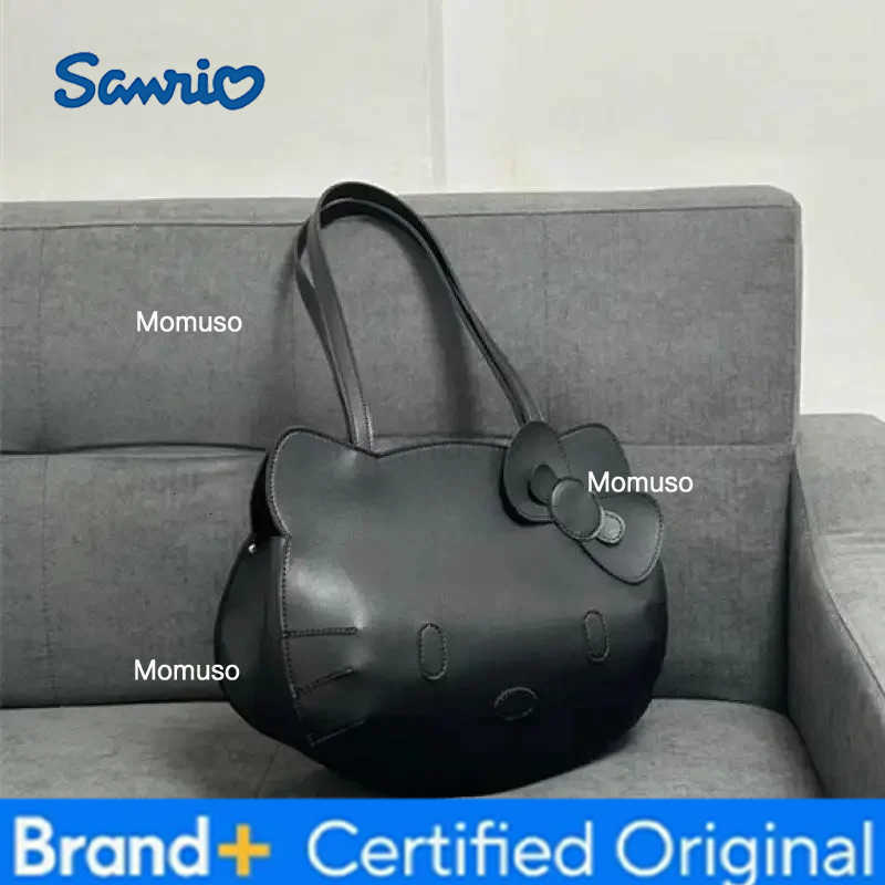 Sanrio Sanrios Shoulder Bag Hello Kittys Kawaii Cartoon Fashion Cute Cartoon Girly Heart Portable Backpack Large Capacity Student H251230