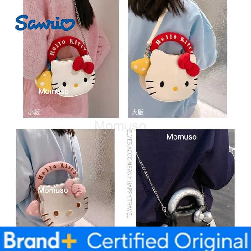 Sanrio peripheral accessories backpack HelloKitty peripheral chain crossbody small bag birthday gift H251230