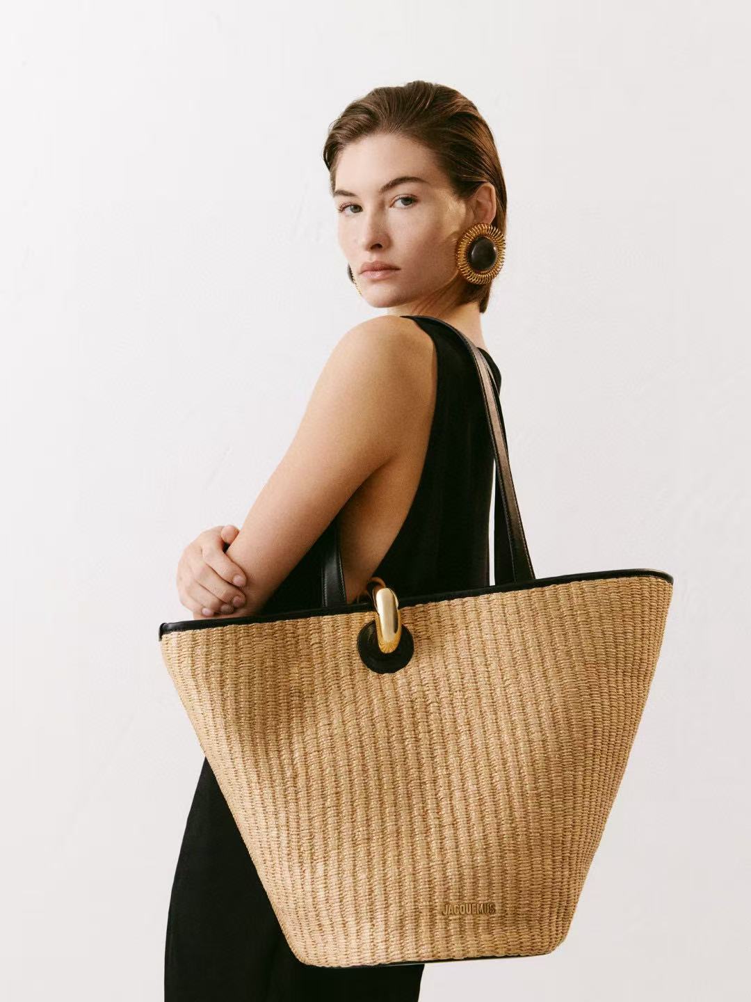 Lafite Grass Gold Buckle Handbag Designer Bag For Womens Shoulder Bags Woman Handbags Tote Bags Fashion Dhgate Bags Cowhide Leather Woven Bag Summer Beach Bag