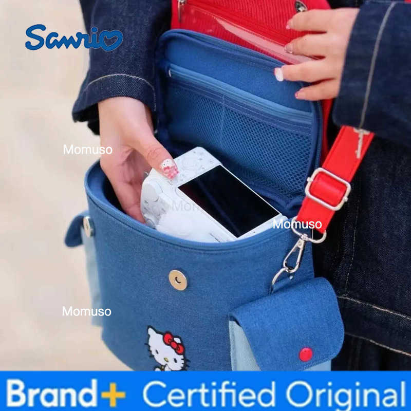 Sanrio Kawaii Hello Kitty Dslr Camera Storage Bag Cartoon Figure Shoulder Bag Girl Travel Portable Handbag Birthday Gifts H251230