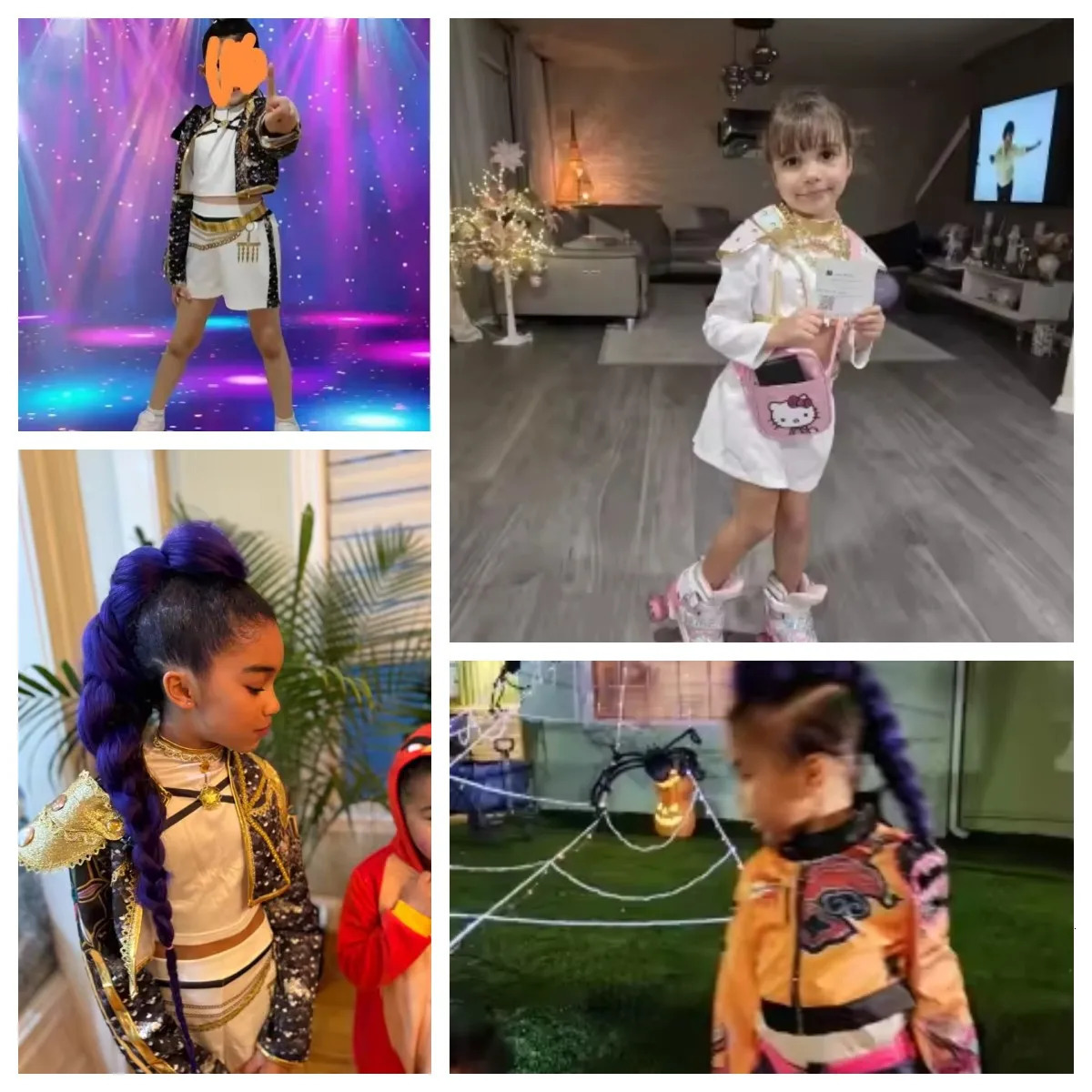 Selling 2PS Childrens Cartoon Suit Korean Fashion Cosplay Dance Costume Carnival Party 251224