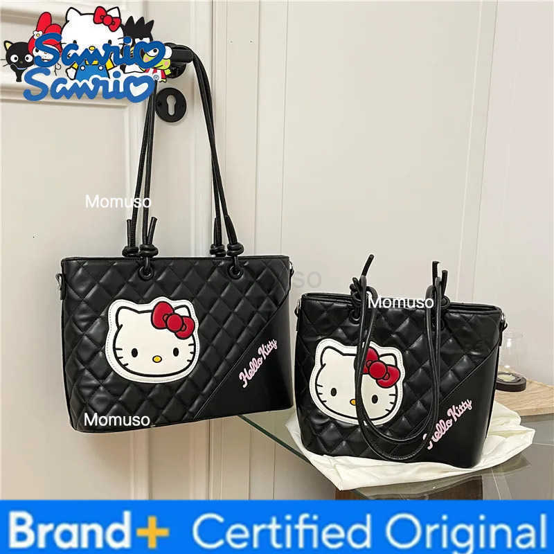 Sanrio Hello Kitty New Womens Handbag Large Capacity Fashion Womens Shoulder Bag Cartoon High Quality Luxury Womens Bag H251230