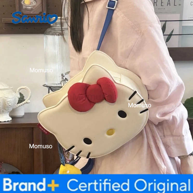 Sanrio In Stock Toutou Hellokitty Backpack Cute Hellokitty Commuting Backpack With Large Capacity A Gift For The Girlfriend H251230