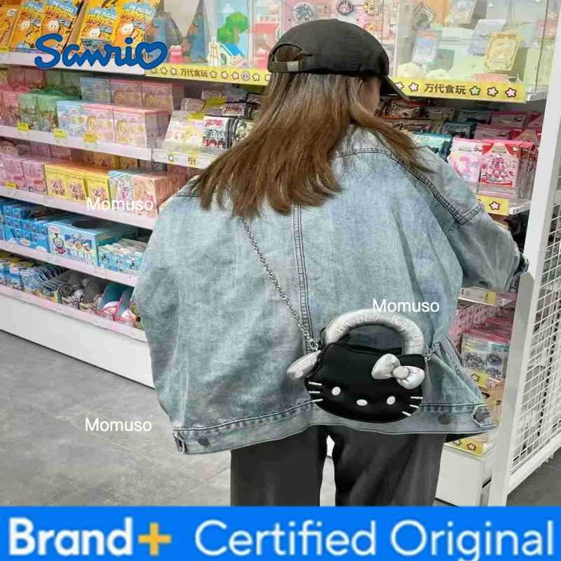 Sanrio New Hellokitty Chain Crossbody Bag Mini Mobile Phone Coin Handbag Daily Commuting Cute Cartoon High Value Gift H251230