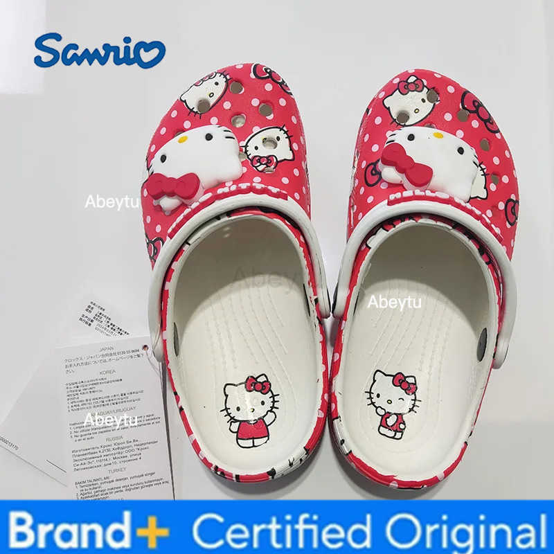 Sanrio Hello Kitty Pochacco Melody Furniture Summer ChildrenS Cartoon Slippers Adult Non Slip Soft Bottom Toe Wrapped Sandals Gift H2512301