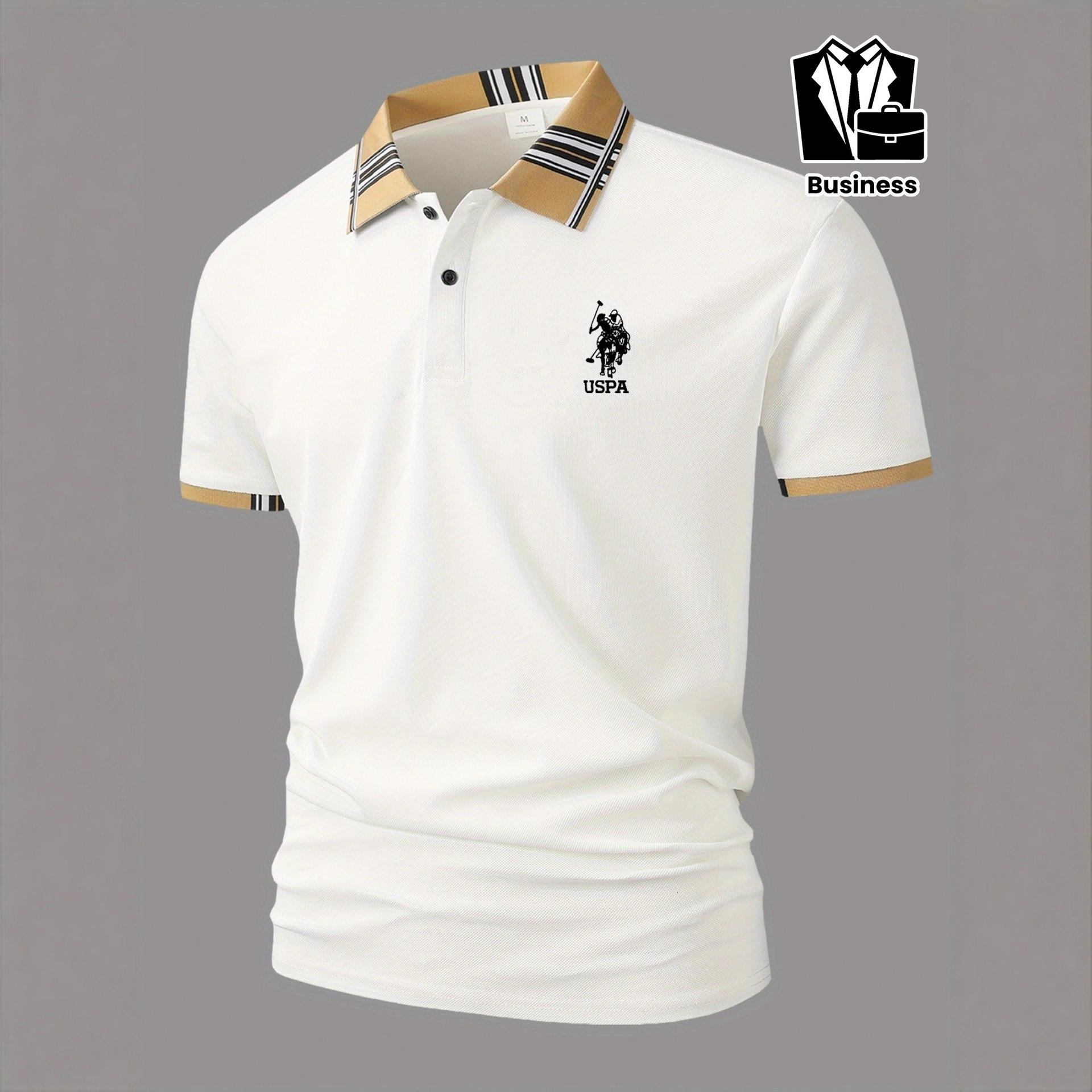 Luxury Brand Designer Clothes Foreign Trade 2025 Hot Sale 3D Digital Print Men's Casual Loose Short Sleeve Polo Shirt Summer Order