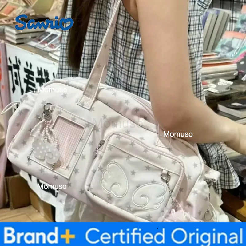 Sanrio New Niche Design Star Girls Ulzzang Ita Bag Jk Uniform Y2K Shoulder Bag Large Capacity Crossbody Bag Cute Kawaii Dolls Bag H251230