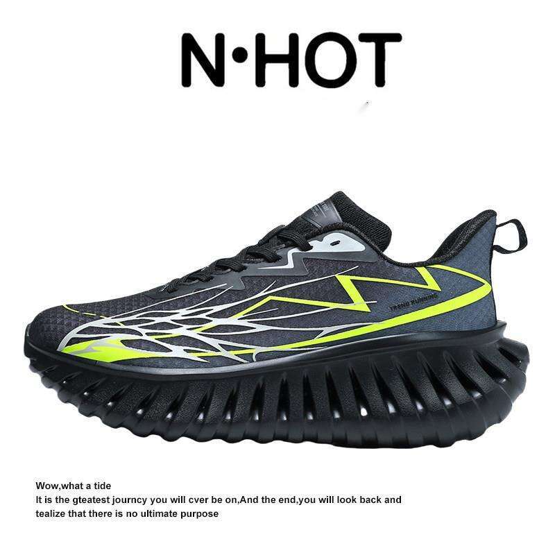 N.HOT Breathable Mesh Sports for Men and Women, Summer Running Shoes, Men's Height Increasing Shock Absorbing Casual Shoes dh1102995220
