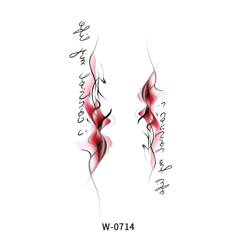 2025 New Cross-Border Cartoon Disposable Ins Waterproof Stickers Wholesale Tattoo