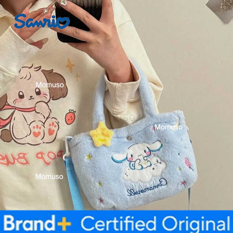 Sanrio HelloKitty My Melody Kuromi Cute Kawaii Anime Character Merchandise Shoulder Bag High-Value Creative Cartoon Shoulder Bag H251230