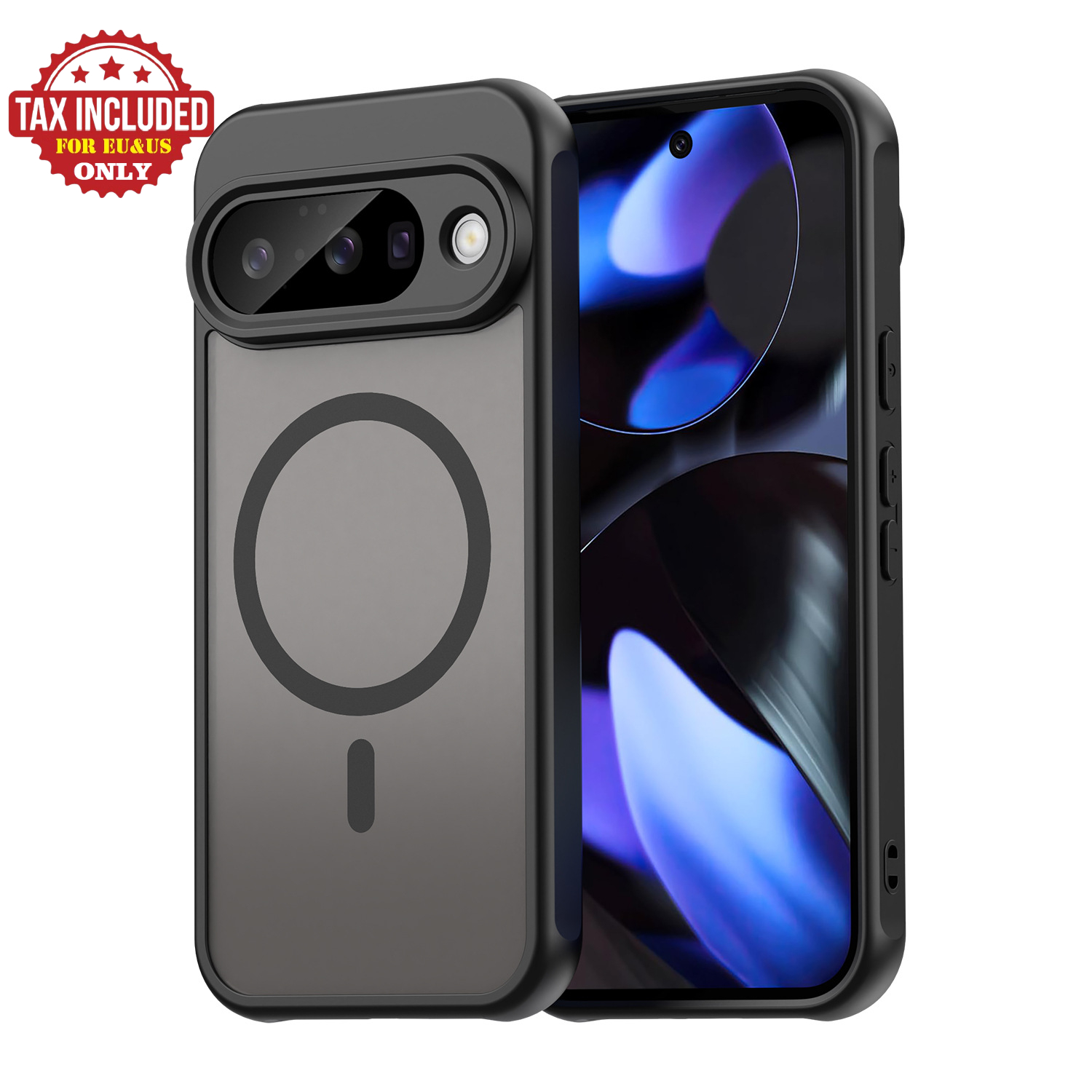 Google Pixel 10 Pro XL Phone Case Compatible with MagSafe Rugged Phone Cover for 9A Pro Moto G 5G 2025 Razr 60 ultra Xperia 10 VII Moto Edge 2025