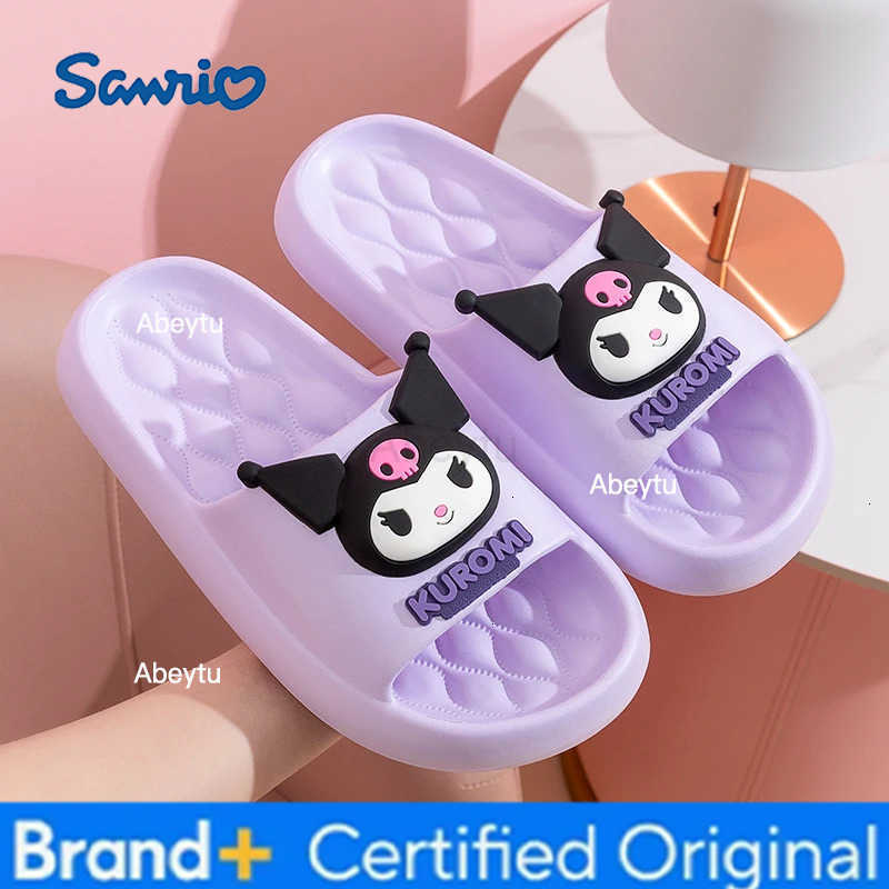 Sanrio Girls Sandals Cute Girls Garden Shoes Soft Sole Baby Breathable Non-slip Lightweight Outdoor Beach Slippers Summer H251230