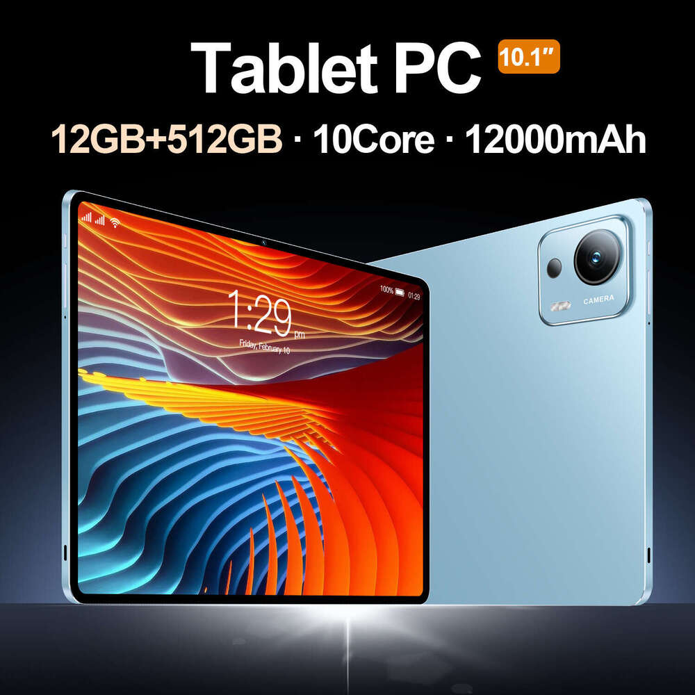 Renowned brand A29 cross-border new Android 10.1-inch tablet, source factory, cross-border e-commerce supports WiFiCKS