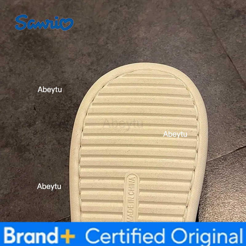 Sanrio Hello Kitty Anti-Slip Outdoor Slippers House Shoes Warm Cartoon Anti-slip Home Bedroom Flats Shoes Girl Winter Slippers H251230