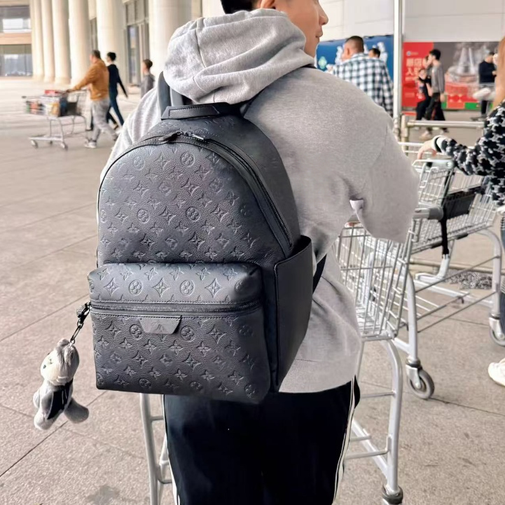 Designer Backpack Leather Duffle Double shoulder Luxury Totes Handbag Womens Mens Schoolbag Red Back packs Fashion Letter Luggage Travel Bag