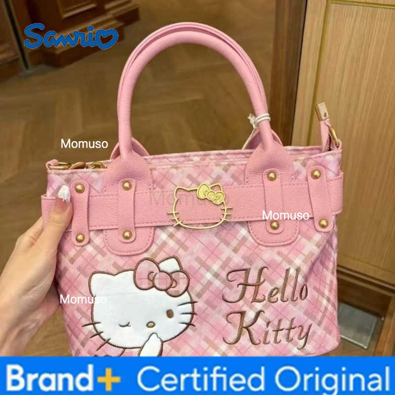 Sanrio Highly Attractive Hello Kitty Handbag Cute Cartoon KT Cat Girlish Heart Shoulder Bag Fashion Ladies Crossbody Bag Holiday Gifts H251230