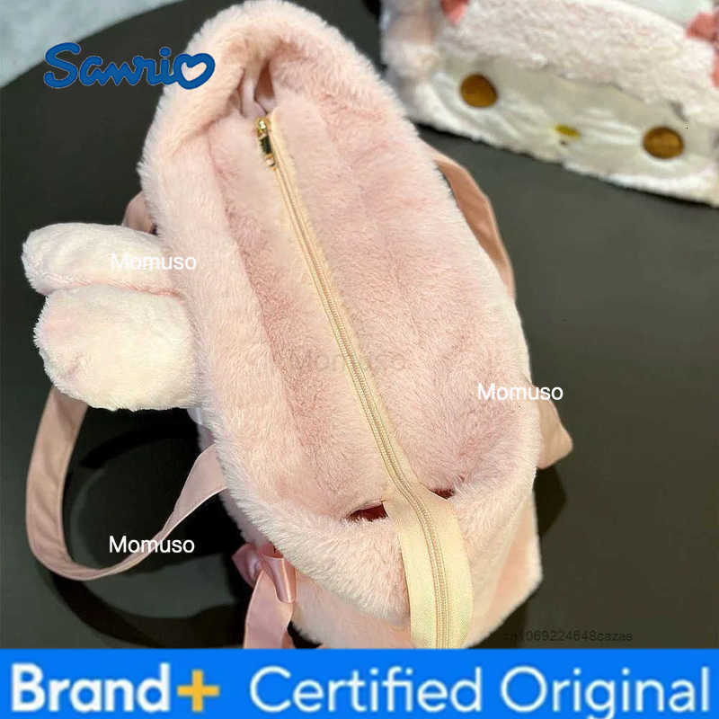 Sanrio my melody New Cute Cartoon Shoulder Bag Pink Girl Heart Large Capacity Portable tote Bag korean version versatile Handbag H251230