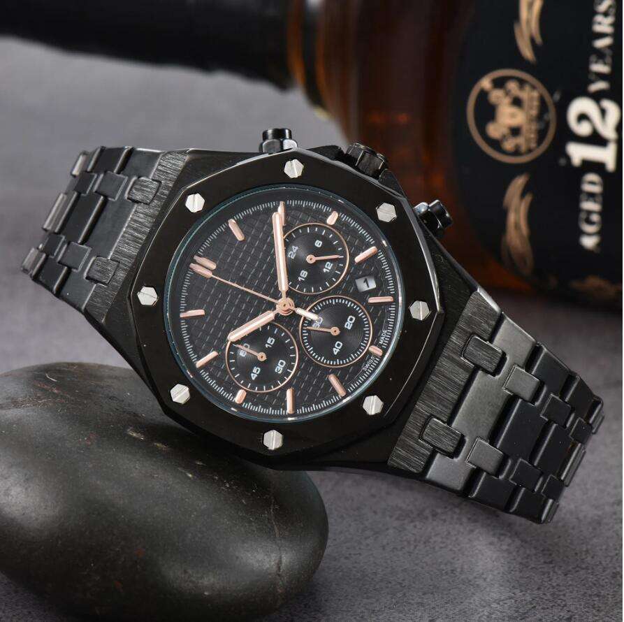 2026 brand ROYALOAKITY New Apity Fashion Watch Mens Automatic Quartz Movement High Quality Wristwatch Hour Hand Display Metal Strap Simple Luxury Popular Watch
