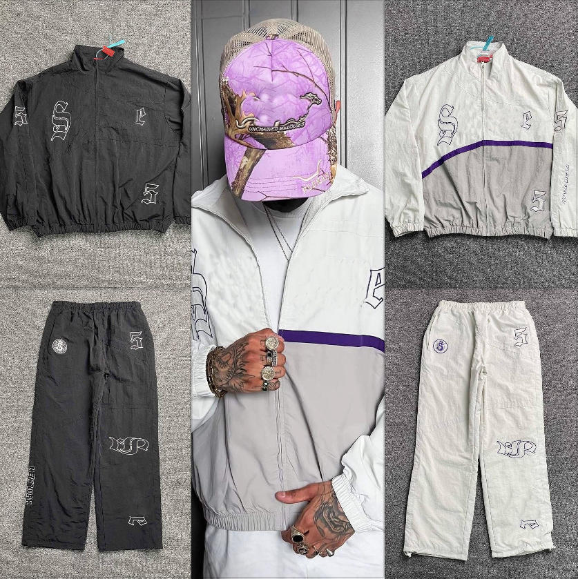 Designer Mens Tracksuit Tech Track Suit Unisex Hooded Outdoors Jackets Pants Windbreaker Sportswear Set Windproof Waterproof Coats Autumn