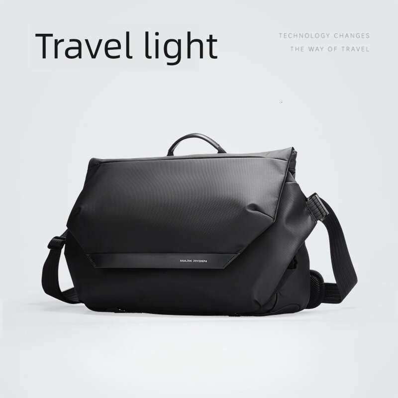 Luxury shoulder bag handbag Hobo MARK RYDEN cross-border new messenger bag crossbody bag large capacity 12.9-inch iPad bag casual men's shoulder 