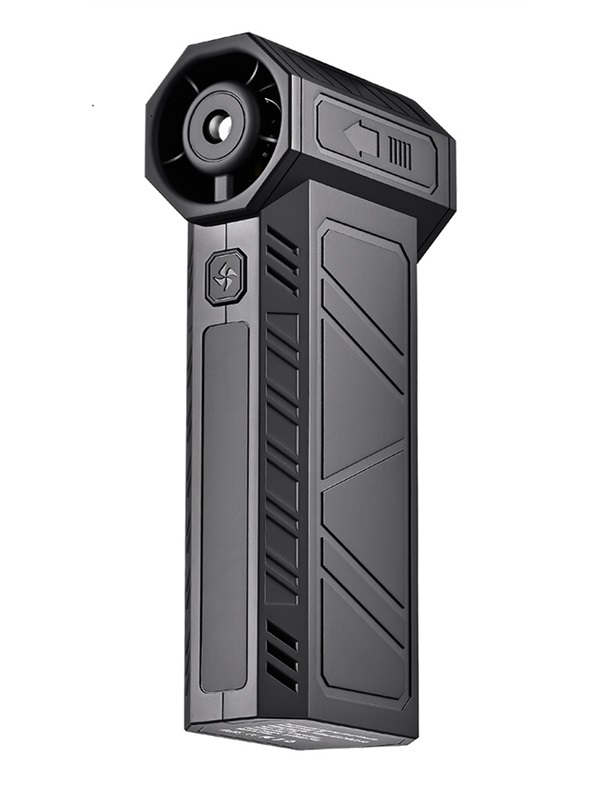 S9 Cordless Air Duster: 57m/s Wind, 100K RPM, Dual 3000mAh Battery, 4-Speed + Turbo & LED/SOS Light for Car/PC Deep Cleaning