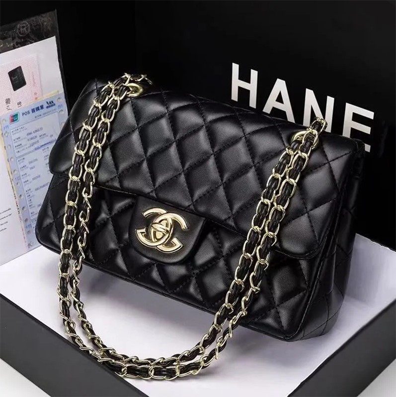 Top Designer Handbag Shouder Chain Bag Cutch Fap Totes Bags Waet Check Veour Thread C Purse Doube Letters Soid Hasp Waist Square Stripes Women BAG A2