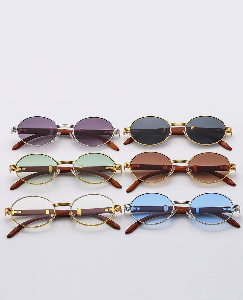 Designer Sunglasses For Women Men Sunglasses Polarized Sunglasses UV400 Fashion Classic Luxury Glasses Goggle Pilot Alloy Round Frame Glasses A209