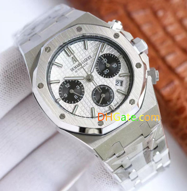 APWatchs audemares Watch pidgetly Offshore Swiss Movement 43mm Chronograph Watches Man Metal Band Luminous Water Resistant Designer Wristwatch Gifts