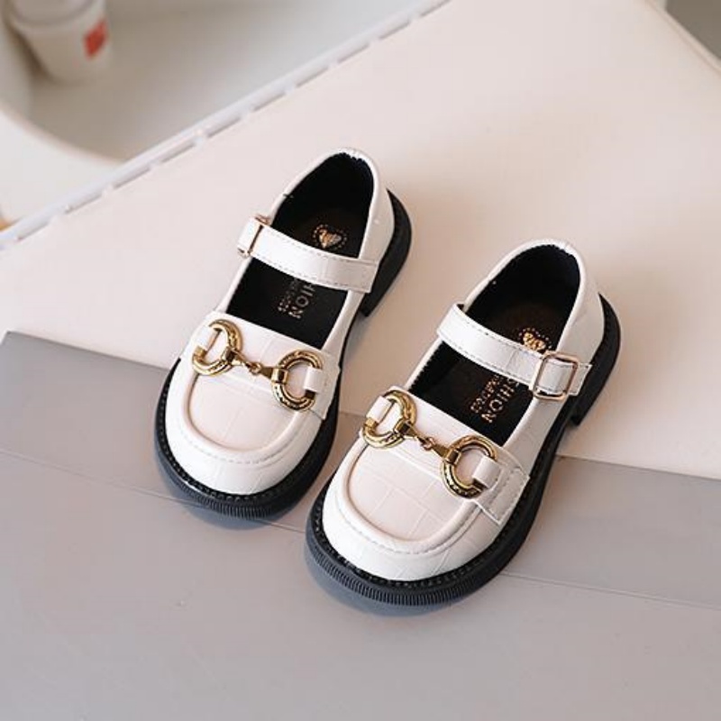 kids shoes designer brand new spring autumn girls children pu leather shoes kid bow flats shoes size 2130