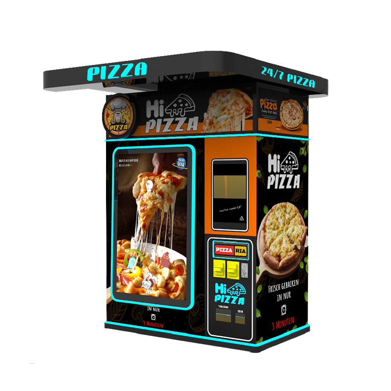 Fast Food Self-Service Pizza Machine | Smart Touch Screen Street Vendor System