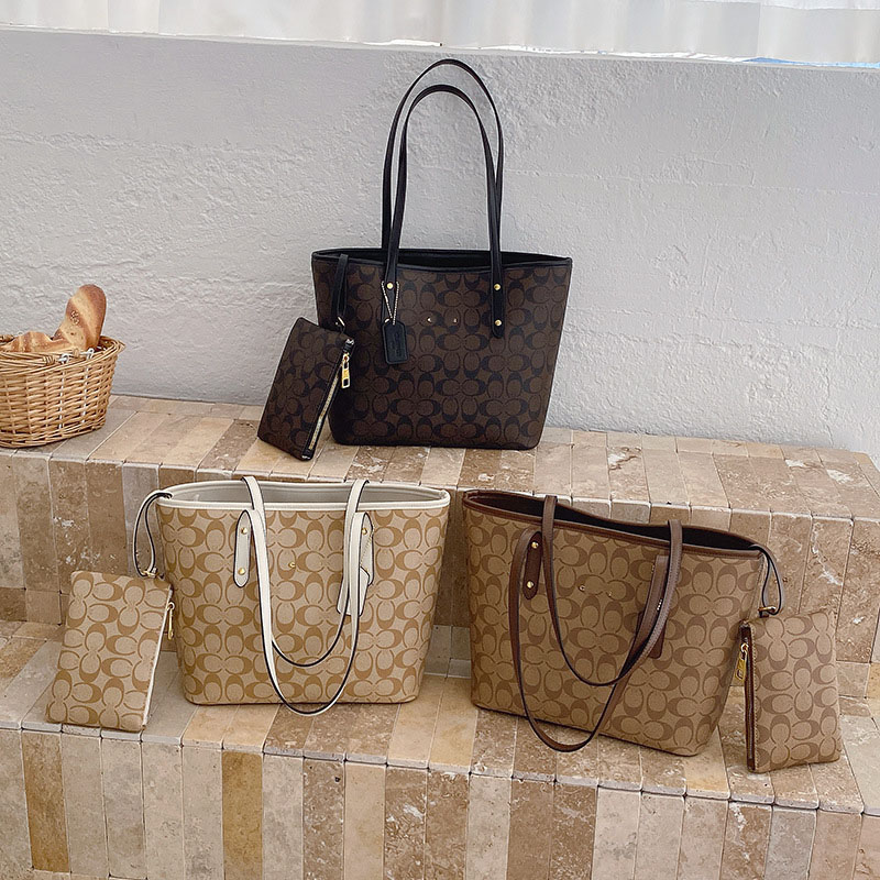 Designer Bag for Women Ladies Tote Bag two Piece Set Mother-Daughter Fashion Vintage Trendy Versatile Large Capacity Shoulder Bag Womens Bag