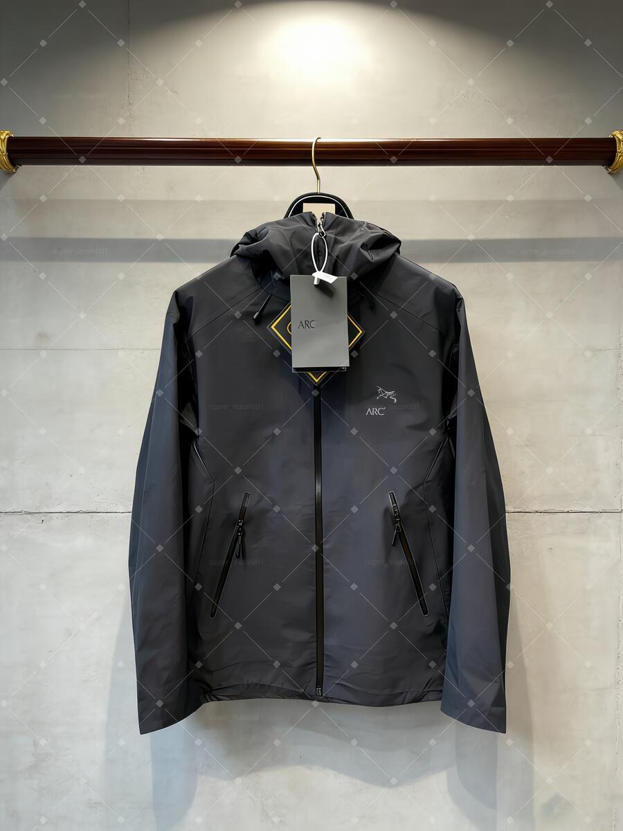 Arcterxlys Ski Jacket Mens Womens Goretex Hard Shell Zip Up Waterproof Hood Windbreaker high quality Designer Fashion Clothes Spring Autumn Trend Coat Arcs Jackets