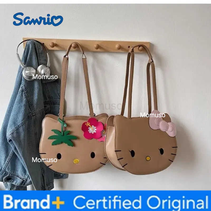 Sanrio Hello Kittys Crossbody Bag Cartoon Backpack New Three-Dimensional Portable Shoulder Bag Bags for Woman Girl Gift H251230