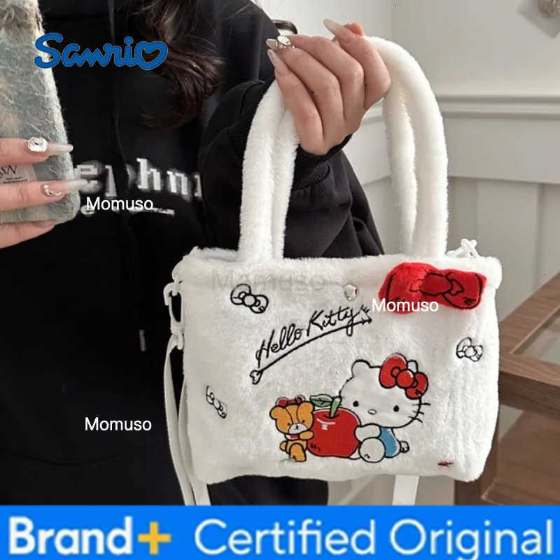 Sanrio HelloKitty My Melody Kuromi Cute Kawaii Anime Character Merchandise Shoulder Bag High-Value Creative Cartoon Shoulder Bag H251230