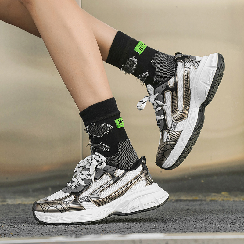 Hot new free shipping running shoes for mens casual shoes black grey khaki Fashionable and versatile outdoor sneakers sport shoes