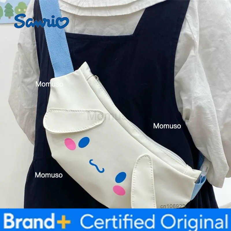 Sanrio Cinnamoroll My Melody Kuromi New Cartoon Handbag Versatile Trendy Cute Crossbody Bag Japanese Style Harajuku Shoulder Bag H251230