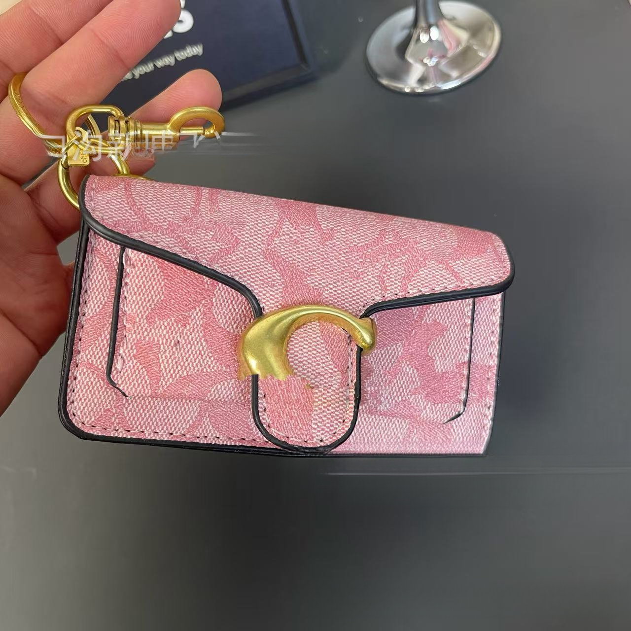 C Brand Wine God Classic Print Mini Bags Small Square 2025 Personalized Clutch Hot Clutch Wallet Bag Wallets For Women