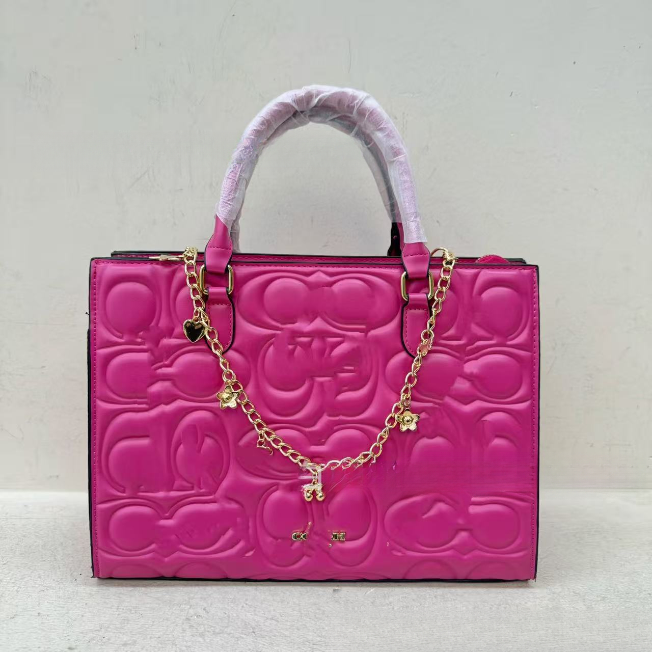 Large Tote 2026 Personalized Design Embossed European And American Women Fashion PU Handbag Crossbody Bag