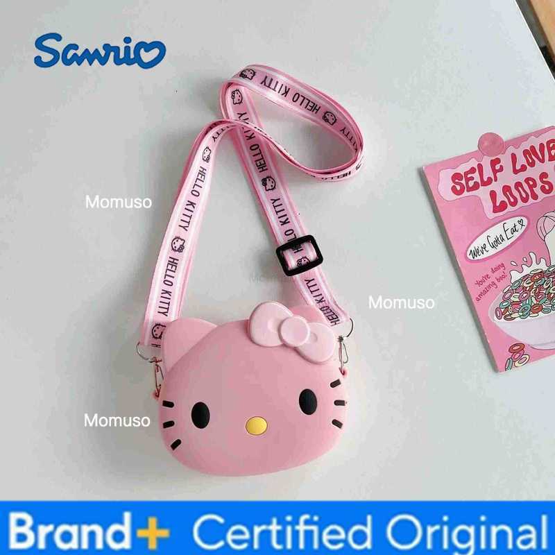 Sanrio 12Cm/20Cm Hello Kitty Crossbody Bag For Women Kawaii Messenger Bag Travel 3D Shoulder Bag Small Purse Phone Bag For Girls Gift H251230